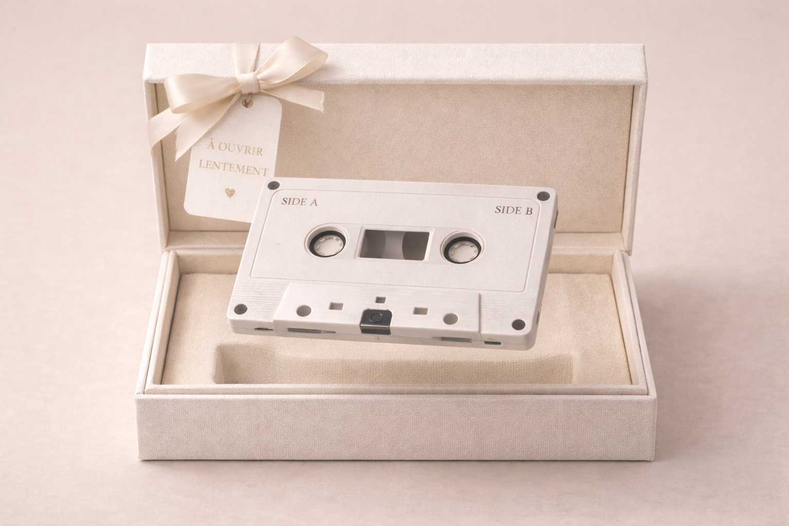 Coffret cadeau personnalis&eacute; avec une pr&eacute;sentation &eacute;ditoriale raffin&eacute;e